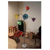 COLORFUL 5 LIGHT FLOOR LAMP