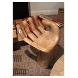 WOOD HAND CHAIR