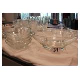 SALAD BOWL & 4 BOWLS