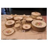 ROYAL CHINA SET 22K GOLD QUBAN ROYAL