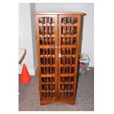 WINE RACK WITH DOORS