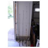 4 FISHING POLES