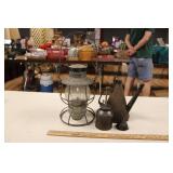 N.Y.C.R.R. LANTERN & ANTIQUE OILERS