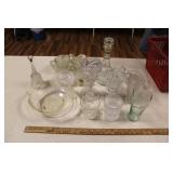 CUT GLASS & OTHER GLASSWARE