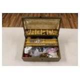 JEWELRY BOX W/ ASSORTED JEWELRY