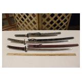 THREE KATANAS