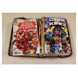 MARVEL COMIC BOOK COLLECTION - 73 TOTAL