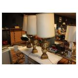 PAIR OF TABLE LAMPS
