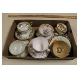 TEA CUPS & SAUCERS