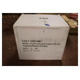 ELE. LIGHTED RESIN SMOKING HAUNTED STUMP (NIB)