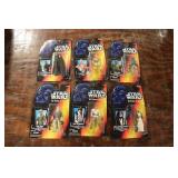 (6) KENNER STAR WARS FIGURINES
