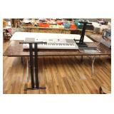 YAMAHA PORTABLE GRAND DGX-230 KEYBOARD W/ STAND