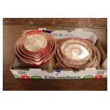 TEMP-TATIONS FLORAL LACE & OLD WORLD DISHWARE SETS