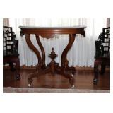 VICTORIAN MARBLE TOP TABLE