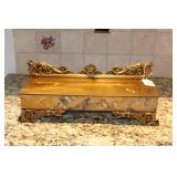 BRONZE & MARBLE PROMANTORY