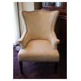 PAIR OF WINGBACK CHAIRS