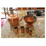 COPPER KITCHEN ITEMS