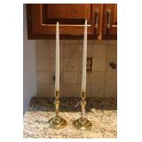BALDWIN BRASS CANDLE STICKS
