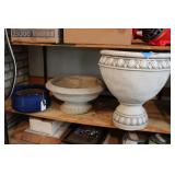 ASSORTED GARDENER PLANTERS & SPRINKLERS