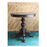 HIGHLY CARVED CENTENIAL CHIPPEN DALE CENTER TABLE