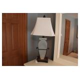 PAIR OF CERAMIC LAMPS