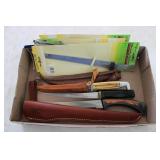 ASSORTED FILET KNIVES INCL. QUEEN STEEL & BLADES