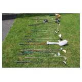 ASSORTED GOLF CLUBS INCL. SPIDER PUTTER