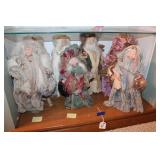 EIGHT  JACKIE AUSTIN DOLLS