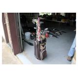 DATREK BAG W/ MOSTLY WILSON PROSTAFF CLUBS