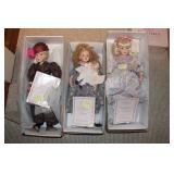 THREE PAULINE DOLLS