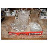 ASSORTED CUT GLASS