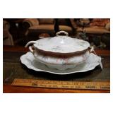 TUREEN & SERVING PLATTER