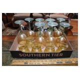 YELLOW WINE GLASSES