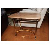 (3) PIECE LIVING ROOM SET & LAMP