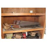 SHELF OF HAND TOOLS