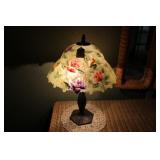 REVERSE PAINTED LAMP