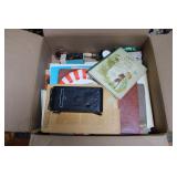 BOX OF ASSORTED EPHEMERA & COLLECTIBLES