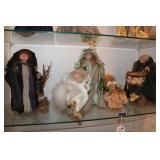 SIX ASSORTED JACKIE AUSTIN DOLLS
