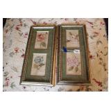 TWO FLOWER PRINTS
