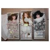 THREE DYNASTY DOLL DOLLS