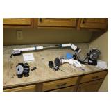 CONTENTS OF COUNTER - CLEANING ITEMS