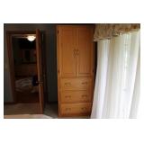 LARGE WOODEN WARDROBE