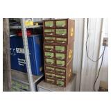 (3) HARDWARE ORGANIZERS W/ HARDWARE