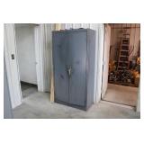 METAL SHOP CABINET - NO CONTENTS