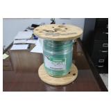 500' ROLL OF REPUBLIC WIRE INC. GREEN SOLID WIRE