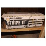 RUST-OLEUM STRIPING MACHINE