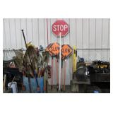 ASSORTED STOP & SLOW SIGNS