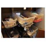 (3) TOTES OF SEWING, ARTS & CRAFTS
