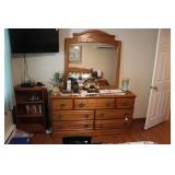 FOUR PIECE OAK BEDROOM SUITE