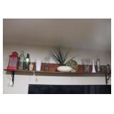 CONTENTS OF WOODEN SHELF
